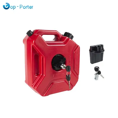 5L Motorcycle Portable Gas Tank Jerry Can For Honda KTM BMW Street ATV Off Road • $38.66