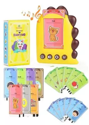 Talking Flash Cards Early Learning Toy 2-6 Toddler Child 150 Cards Preschool • £12.99