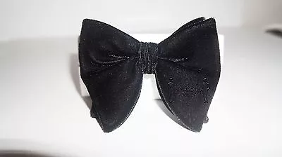 Butterfly Bow Tie - Oversized Bow Tie Velvet Bow Tie Tuxedo Bow Tie Big Bow Tie • $44.99