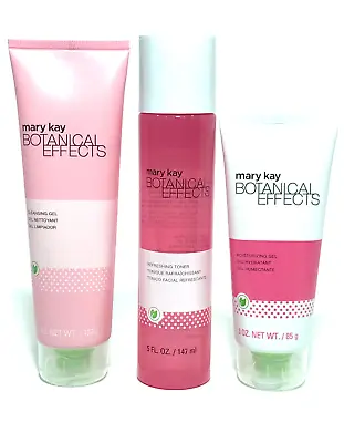 Mary Kay Botanical Effects~you Choose~all Skin Type~cleanser~toner~moisturizer!  • $13.95