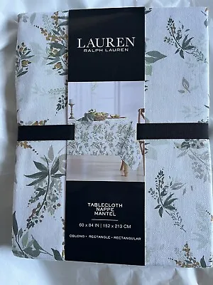 Ralph Lauren Cotton Oblong Tablecloth 60  X 84   152 X 213cms Bnwt • £24.99