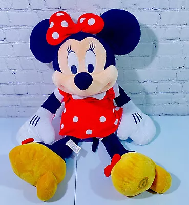 Minnie Mouse Stuffed Animal Plush Classic Red Dress Medium 24” Disney Store • $15