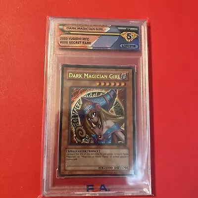 Yu-Gi-Oh! TCG Dark Magician Girl Magician's Force MFC-000 Unlimited Secret Rare • $175