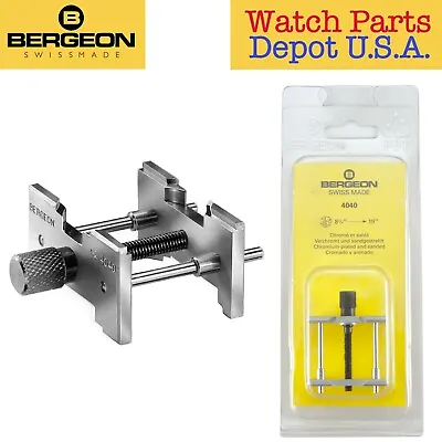 Bergeon 4040 Large Watch Movement Holder For Calibers 8 3/4'' - 19''' - NEW! • $45.55