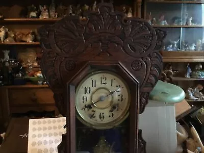 Mantle Clock New Haven Clock Co Conn USA • £75