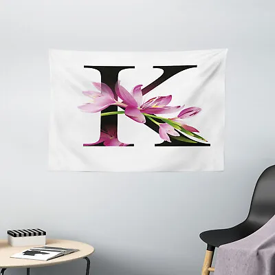 Letter K Wide Tapestry Blooming Kaffir Lily K • £27.99