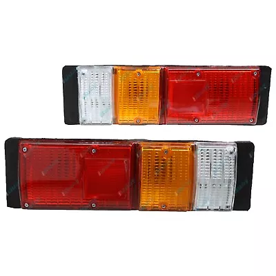 LH+RH Taillights Pair For Holden Rodeo Tray Back Ute KB/TF/RA 1981-2006 L+R Set • $70.95