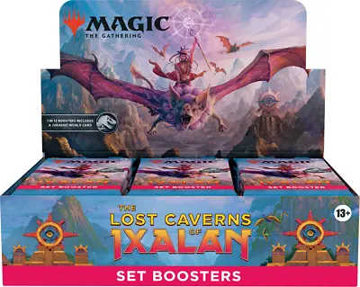Lost Caverns Of Ixalan Set Booster Box NEW Factory Sealed • $114.38
