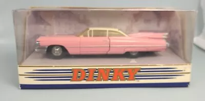 Cadillac Coupe De Ville 1959 Pink Diecast 1:43  Matchbox Dinky DY-7C Diecast • $16.98