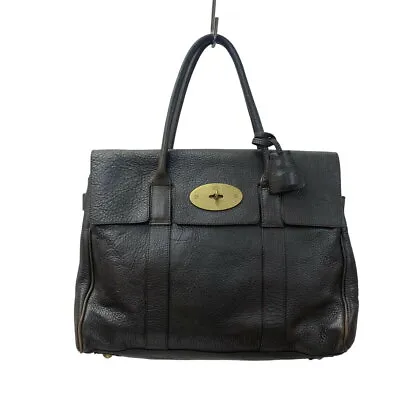 MULBERRY BAYS WATER Leather Handbag Dark Brown Women • $259.73