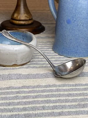 Antique Sterling Silver Reed & Barton CLOVELLY Ladle 6 5/8  Monogram L • $49