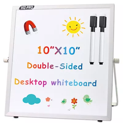 Dry Erase Board 10 X 10 With A Dry Erase Marker Small Mini White Board For Kids • $15.26