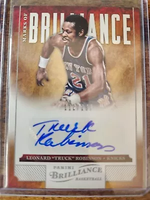 2012-13 Brilliance Leonard  Truck  Robinson Auto 112/199 #23 New York Knicks • $14.99