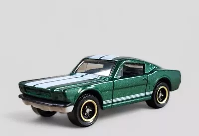 1965 FORD MUSTANG GT Diorama Collectible DieCast Model Car 1:64 Green LOOSE • $4.99
