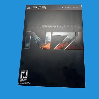Mass Effect 3 N7 Collector's Edition PS3 Complete STEELBOOK (Sony PlayStation 3) • $14.90