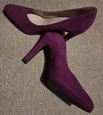 Ecco Heels Magenta Purple Shoes  Size 5 • £25
