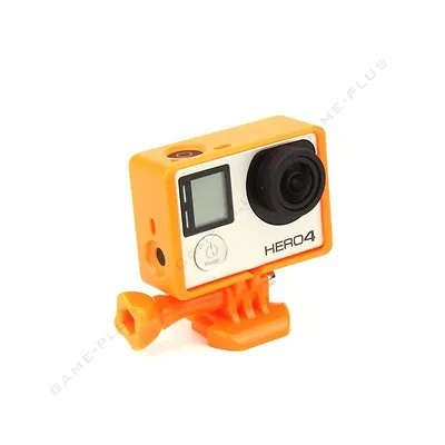 Standard Border Frame Mount Housing Protective Case For GoPro Hero 3 3+ 4 Orange • $3.99