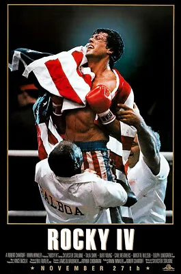 Rocky IV Movie Premium POSTER MADE IN USA - MOV023 • $18.48