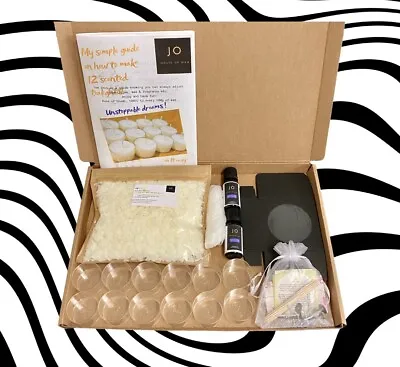 £16.99 • Buy Candle Making Kit, DIY Soy Wax Craft Kit, Tea Lights Laundry Fragrance, Giftset