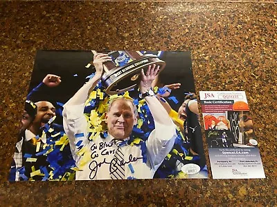 Coach John Beilein Signed 8x10 Glossy Photo Michigan Wolverines Cavaliers JSA • $99.99