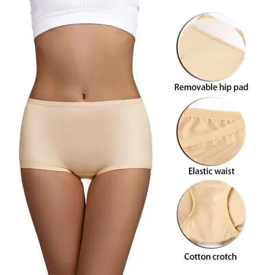 Bum Padded Pants Enhancer Shaper Pantys Butt Lifter Booty Boyshorts Underwear UK • £4.99