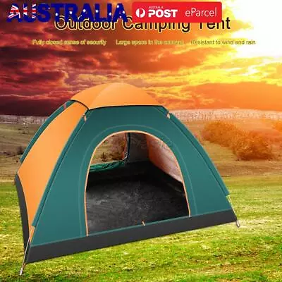 3-4 Man Person Pop Up Tent Automatic Outdoor Family Hiking Camping Beach Fishing • $32.99