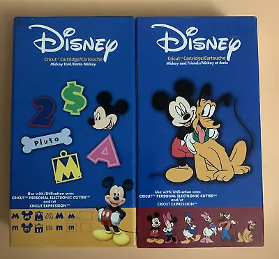 Cricut Cartridge - Mickey And Friends & Mickey Font - Walt Disney • $35