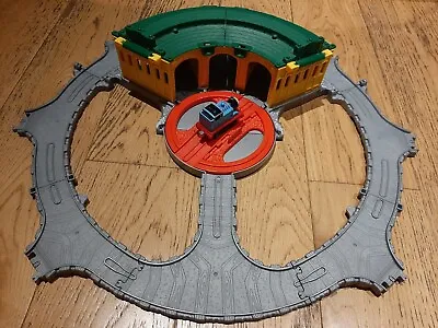 Thomas & Friends Tidmouth Sheds With Rotating Turntable - Foldable Play Set • £8