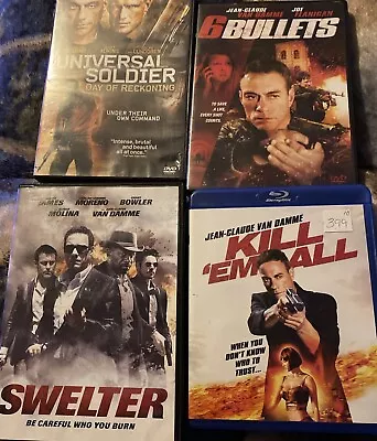 Van Damme Lot Universal Soldier Day Reckoning Kill Em All Swelter 6 Bullets • $19.99