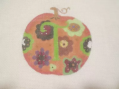 $24.32 • Buy  T  Thanksgiving Block-melissa Shirley-handpainted Needlepoint Canvas-stitch Gde