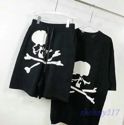 High Street MMJ MasterMind Diablo Skull Knit Cotton T-shirt Shorts • $24.43