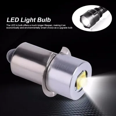 18V LED Upgrade Bulb For Ryobi Milwaukee Torch Flashlight Lamp 3V Cold White • $16.45