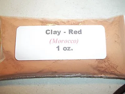 1 Oz. Clay - Red (Morocco) • $2.95