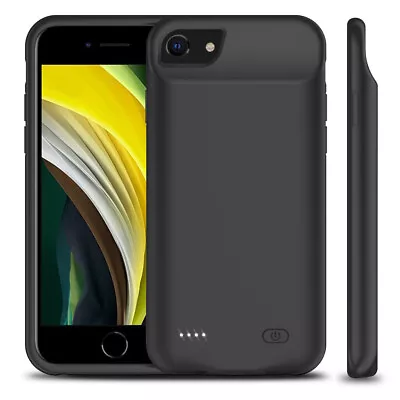 $72.19 • Buy 6000mAh For IPhone SE 3rd Gen Extended Battery FAST Charger Case RUGGED Cover