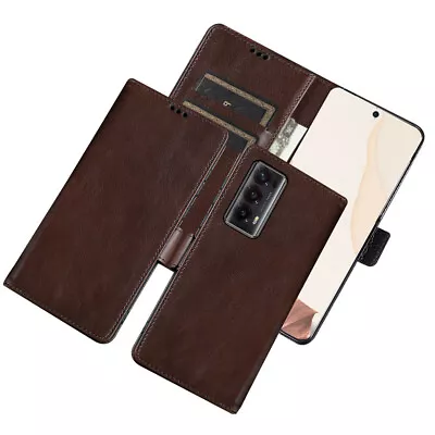 For HONOR Magic V2 Genuine Leather Case Cover Wallet Card Slot • $36.79