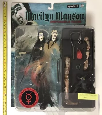 $99.99 • Buy MARILYN MANSON DISPOSABLE TEENS ACTION FIGURE IN PACKAGE (unopened)