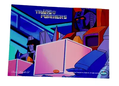 Transformers Classic Collectable Cel ~ Starscream & Skywarp ~ Rare HTF • $17.49