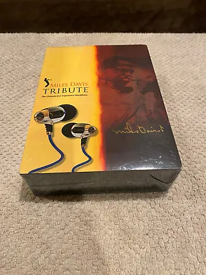 Monster Cable Miles Davis Tribute Earphones. • $460