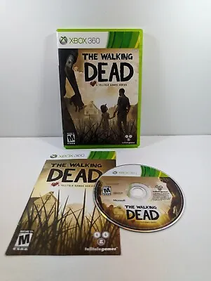 $9.99 • Buy Microsoft Xbox 360 The Walking Dead TESTED RESURFACED COMPLETE CIB