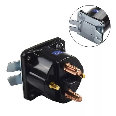 1pc Valve Relays Hydraulic Pump Motor Industrial Solenoid 12V 150A 230g • $35.31