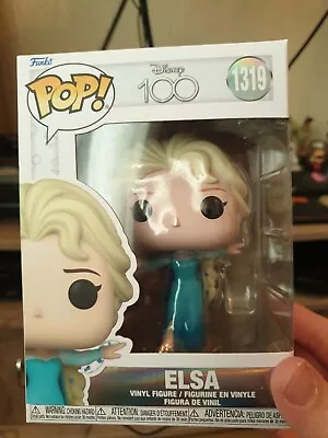 £14 • Buy FUNKO POP! DISNEY PRINCESS: ELSA #1319 VINYL ACTION FIGURE 100th ANNIVERSARY 