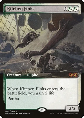 $5.13 • Buy Kitchen Finks - Foil Extended Art Promo Ultimate Box Toppers NM MTG