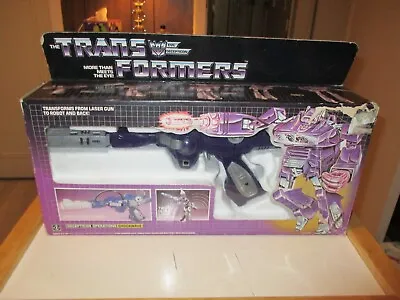 Transformers G1 Shockwave Original Box & Foam Insert W Working Electronics • $234.99