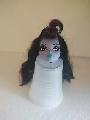 Monster High Doll CAM Create A Monster Purple Sea Monster Girl Head & Wig Only • $10