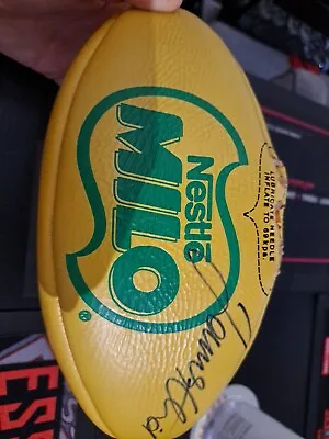 AFL Football Milo Essendon Bombers James Hird Signed Signature  • $80