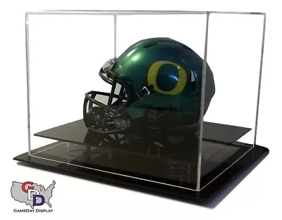 Counter Or Desk Top Mini Helmet Display Case By GameDay Display Made In The USA • $63.50