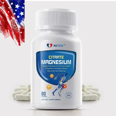 High Absorption Magnesium Hard Capsule Citrate Taurate Oxide COMPLEX Supplement • $13.18