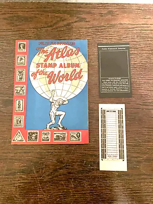 The Atlas Stamp Album Of The World 1961 Edition Unused Rare Vintage • $10