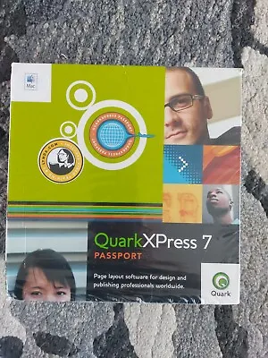 QuarkXpress 7 Passport Upgrade For Mac CD • £50