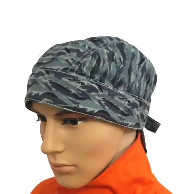 Summer Welder Welding Flame Retardant Protective Hat Cap Scarf Cotton Helmet • $10.58